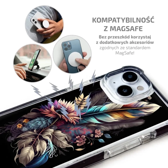 Etui MagSafe Elite Bumper Apple iPhone 8 Plus - wzór D011D