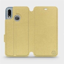 Etui do Huawei P20 Lite - wzór Gold&Orange