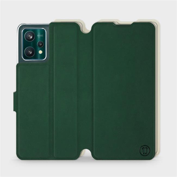 Etui Soft Touch do Realme 9 Pro - wzór Miejska zieleń z platyną