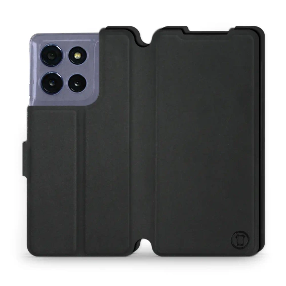 Etui Soft Touch do Motorola Moto G86 5G - wzór Satynowa czerń