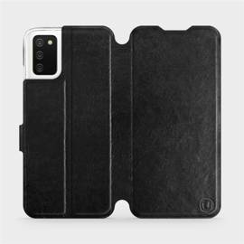 Etui do Samsung Galaxy A03S - wzór Black&Orange