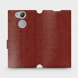 Etui do Sony Xperia XA2 - wzór Brown&Orange