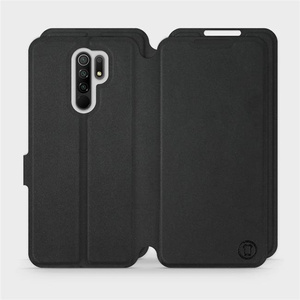 Etui Soft Touch do Xiaomi Redmi 9 - wzór Satynowa czerń