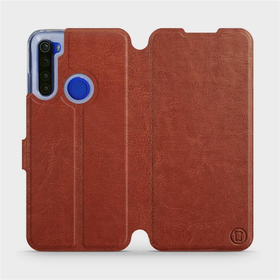 Etui do Xiaomi Redmi Note 8T - wzór Brown&Orange