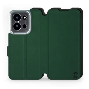 Etui Soft Touch do Xiaomi Poco C85 5G - wzór Miejska zieleń z czernią