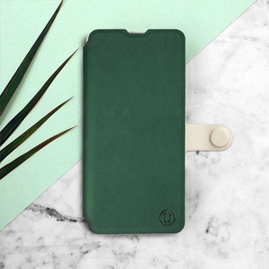Etui Soft Touch do Samsung Galaxy A54 - wzór Miejska zieleń z platyną
