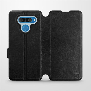 Etui do LG Q60 - wzór Black&Gray