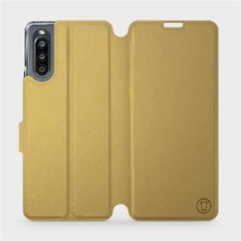 Etui do Sony Xperia 10 IV - wzór Gold&Gray