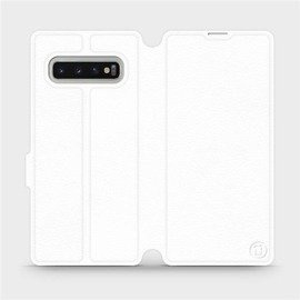 Etui do Samsung Galaxy S10 Plus - wzór White&Gray