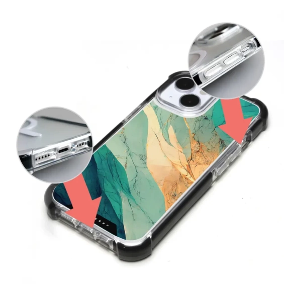 Etui MagSafe Elite Bumper Apple iPhone 15 Pro Max - wzór D018D