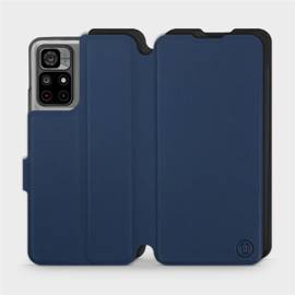 Etui Soft Touch do Xiaomi Redmi Note 11 - wzór Głęboki granat z czernią