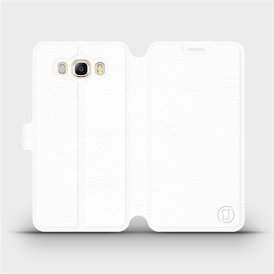 Etui do Samsung Galaxy J7 2016 - wzór White&Orange