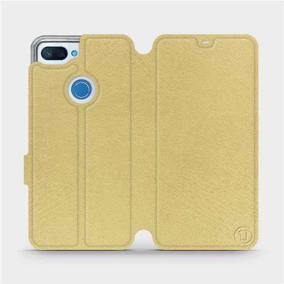 Etui do Xiaomi Mi 8 Lite - wzór Gold&Orange