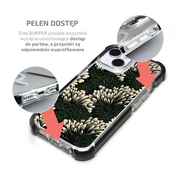 Etui MagSafe Elite Bumper Apple iPhone 13 Pro Max - wzór DA45D