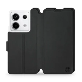 Etui Soft Touch do Xiaomi Redmi Note 13 PRO - wzór Satynowa czerń
