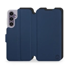 Etui Soft Touch do Samsung Galaxy S23 FE - wzór Głęboki granat z czernią