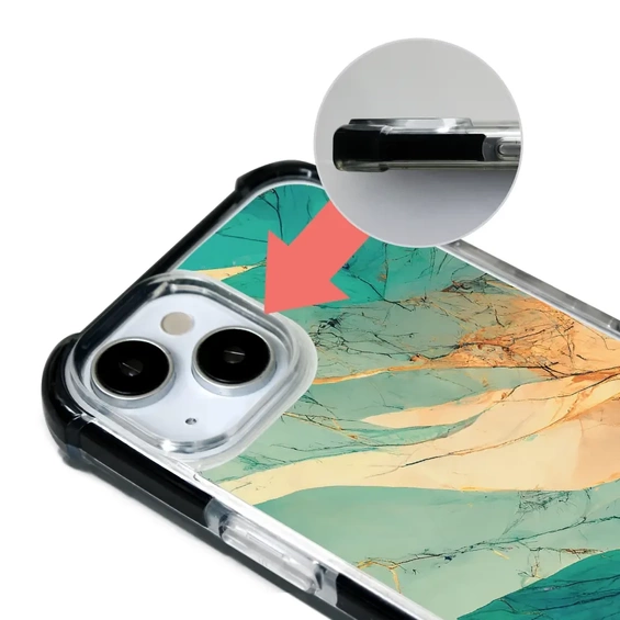 Etui MagSafe Elite Bumper Apple iPhone 15 Pro Max - wzór D018D