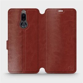 Etui do Huawei Mate 10 Lite - wzór Brown&Orange