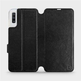 Etui do Samsung Galaxy A70 - wzór Black&Orange