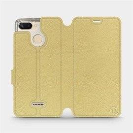 Etui do Xiaomi Redmi 6 - wzór Gold&Orange