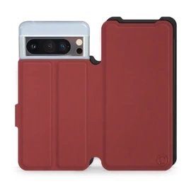 Etui Soft Touch do Google Pixel 8 Pro - wzór Zachodząca czerwień z czernią
