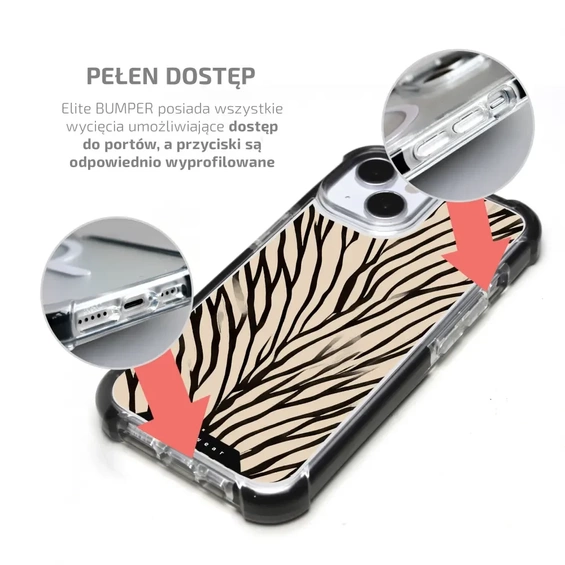 Etui MagSafe Elite Bumper Apple iPhone 15 Pro - wzór DA52D