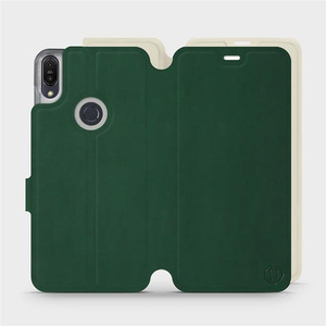 Etui Soft Touch do Asus Zenfone Max Pro M1 ZB602KL - wzór Miejska zieleń z platyną