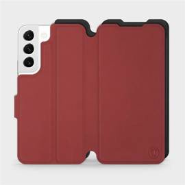 Etui Soft Touch do Samsung Galaxy S22 - wzór Zachodząca czerwień z czernią