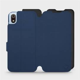 Etui Soft Touch do Xiaomi Redmi 7A - wzór Głęboki granat z czernią