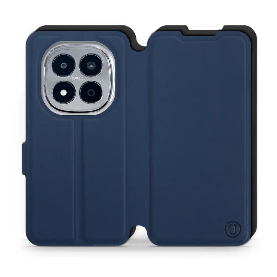 Etui Soft Touch do Xiaomi Redmi Note 15 Pro 5G - wzór Głęboki granat z czernią