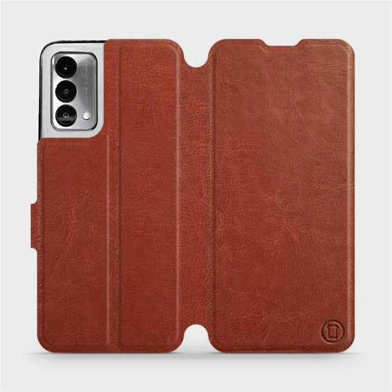 Etui do Realme GT Master Edition - wzór Brown&Orange