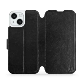 Etui do Apple iPhone 15 - wzór Black&Orange