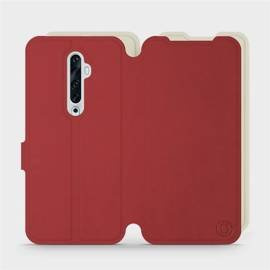 Etui Soft Touch do OPPO Reno 2Z - wzór Zachodząca czerwień z platyną