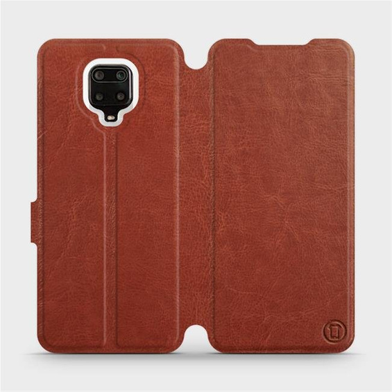 Etui do Xiaomi Redmi Note 9 Pro - wzór Brown&Gray