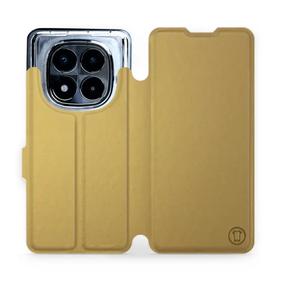 Etui do Xiaomi POCO X7 - wzór Gold&Orange