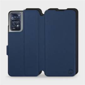 Etui Soft Touch do Xiaomi Redmi Note 11 Pro 5G - wzór Głęboki granat z czernią