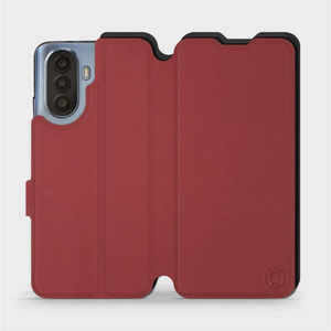 Etui Soft Touch do Huawei Nova Y70 - wzór Zachodząca czerwień z czernią