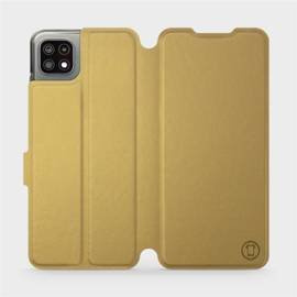Etui do Samsung Galaxy A22 5G - wzór Gold&Orange