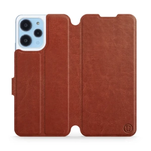 Etui do Xiaomi Redmi 12 - wzór Brown&Orange