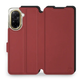 Etui Soft Touch do Xiaomi Redmi A5 - wzór Zachodząca czerwień z czernią