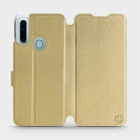 Etui do OPPO A31 - wzór Gold&Orange