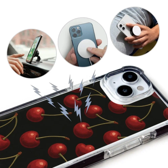 Etui MagSafe Elite Bumper Apple iPhone 15 - wzór DP83D