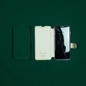 Etui Soft Touch do Xiaomi 13T - wzór Miejska zieleń z platyną