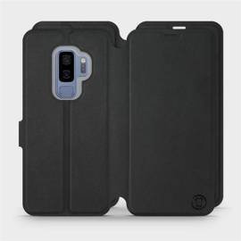Etui Soft Touch do Samsung Galaxy S9 Plus - wzór Satynowa czerń