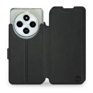 Etui Soft Touch do Xiaomi POCO C75 - wzór Satynowa czerń