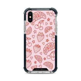 Etui MagSafe Elite Bumper Apple iPhone XS - wzór DP86D