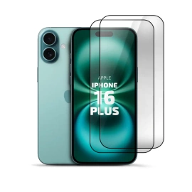 Zestaw 2x Szkło hartowane Clear 9H do Apple iPhone 16 Plus