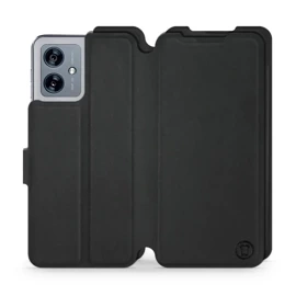 Etui Soft Touch do Motorola Moto G54 5G - wzór Satynowa czerń