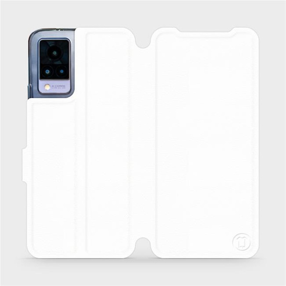Etui do Vivo V21 5G - wzór White&Orange