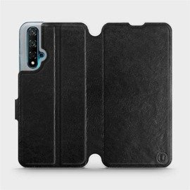 Etui do Huawei Nova 5T - wzór Black&Orange